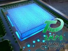 用沙盘模型展示公司面貌