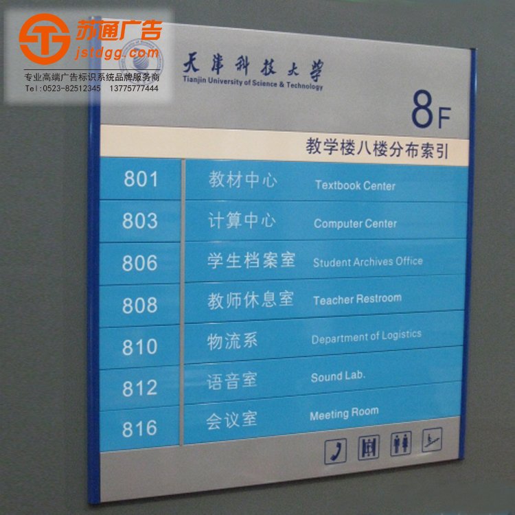 楼层索引牌