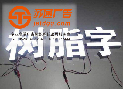 树脂发光字
