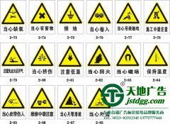 安全标识牌使用应该遵循的要求与原则的介绍