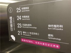 江苏医院标识导视系统规范化设计！